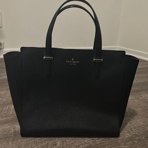 Kate Spade Black Saffiano leather bag